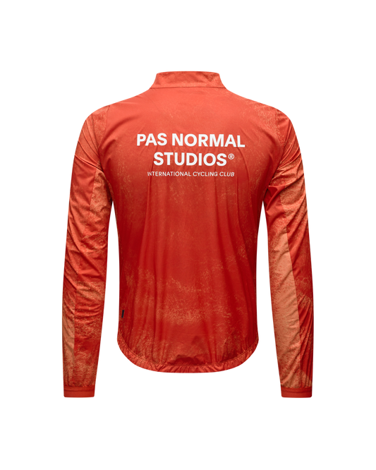 Pas Normal Studios - Stow Away Jacket - AOP Hibiscus Orange