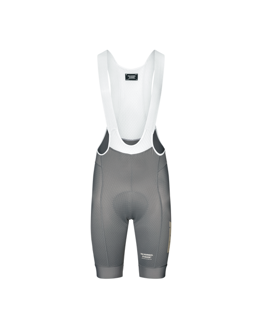 Pas Normal Studios - Mechanism Logo Bibs - Medium Grey