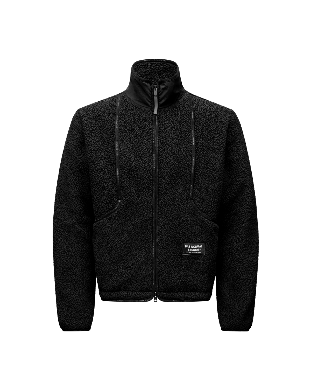 Pas Normal Studios - Off-Race Pile Fleece Jacket - Black