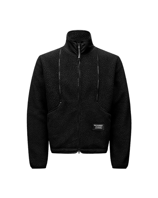 Pas Normal Studios - Off-Race Pile Fleece Jacket - Black