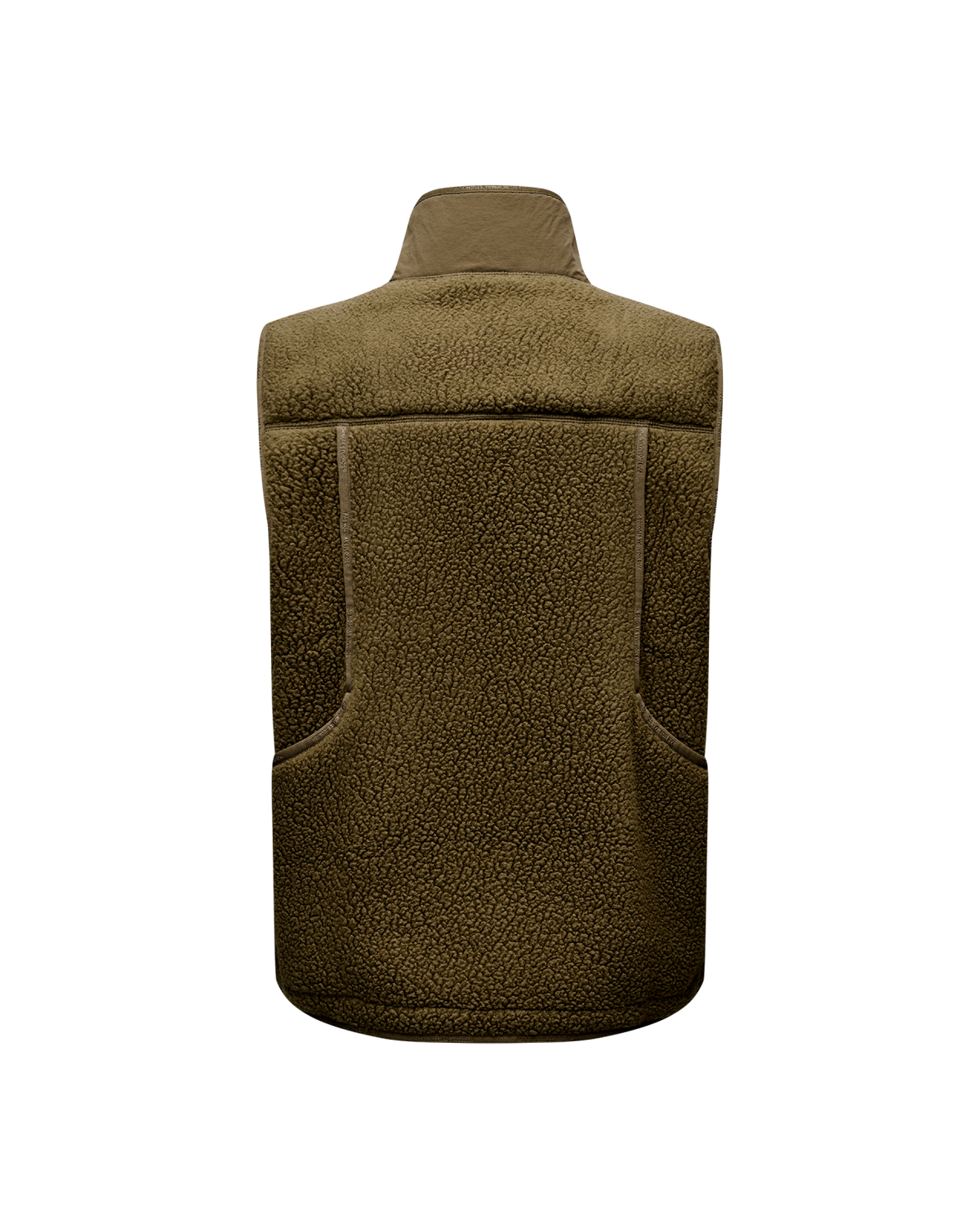 Pas Normal Studios - Off-Race Pile Fleece Vest - Deep Olive