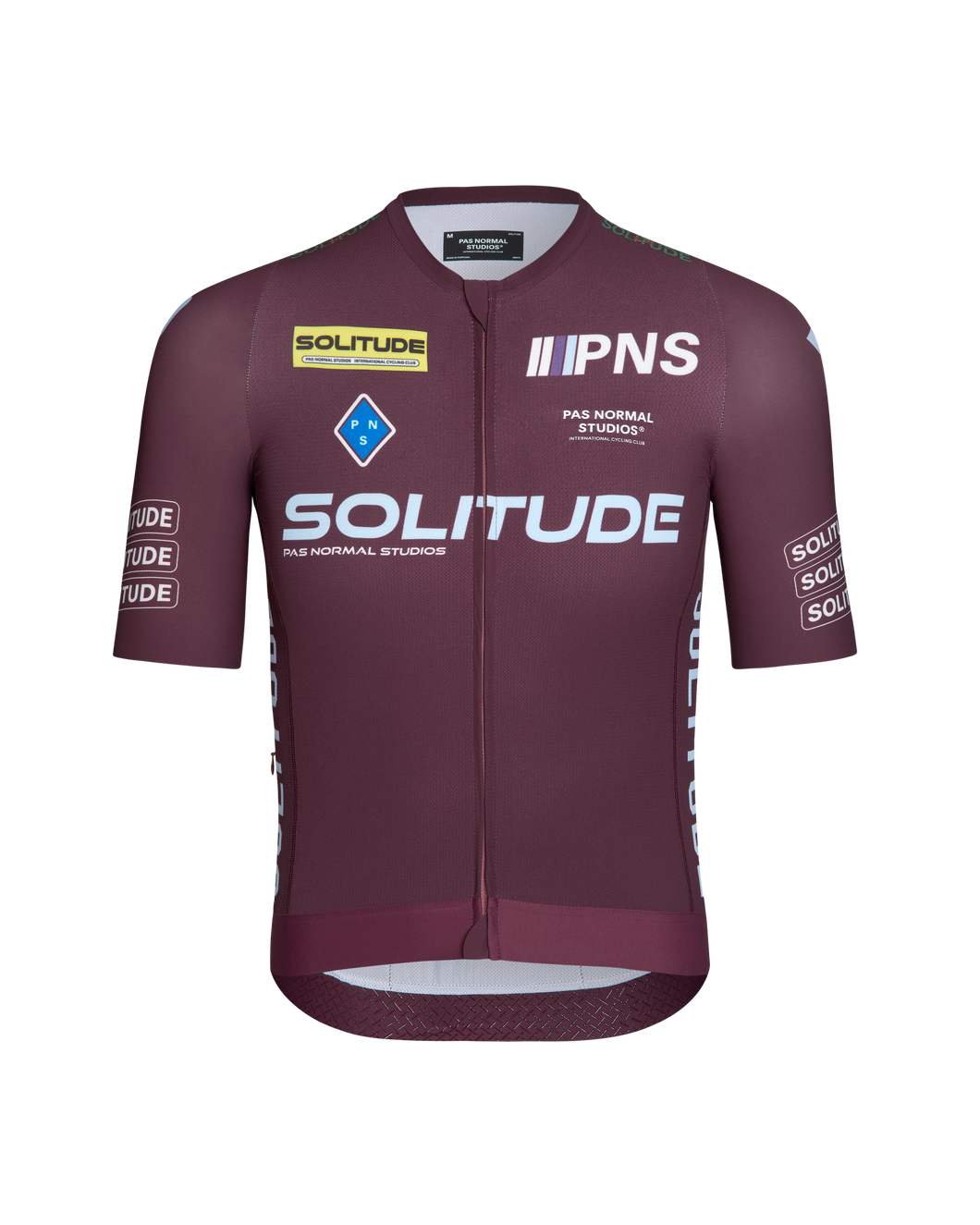 Pas Normal Studios - Solitude Logo Jersey - Burgundy