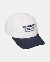 Load image into Gallery viewer, Pas Normal Studios - Off-Race Cap - Off White/Navy
