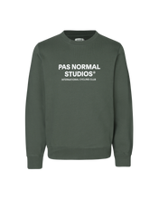Load image into Gallery viewer, Pas Normal Studios - Off-Race Logo Sweatshirt - Olive
