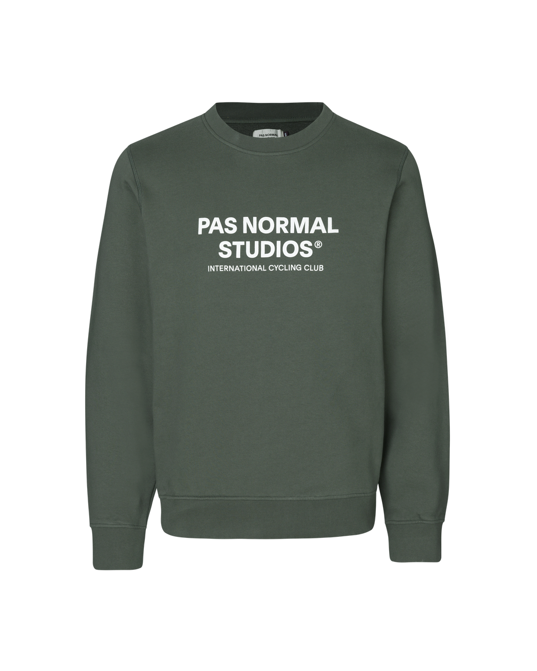 Pas Normal Studios - Off-Race Logo Sweatshirt - Olive