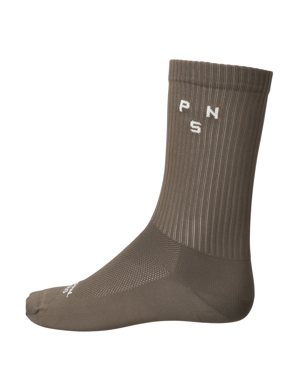 Pas Normal Studios - Off-Race Ribbed Socks - Ash Brown