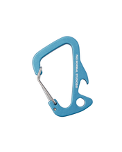 Load image into Gallery viewer, Pas Normal Studios - Off-Race Branded Carabiner - Ocean Blue
