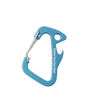Load image into Gallery viewer, Pas Normal Studios - Off-Race Branded Carabiner - Ocean Blue

