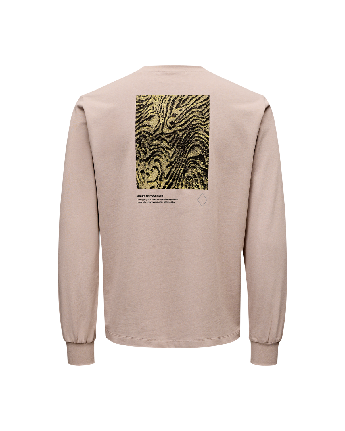 Pas Normal Studios - Off-Race Long Sleeve Graphic T-Shirt - Haze