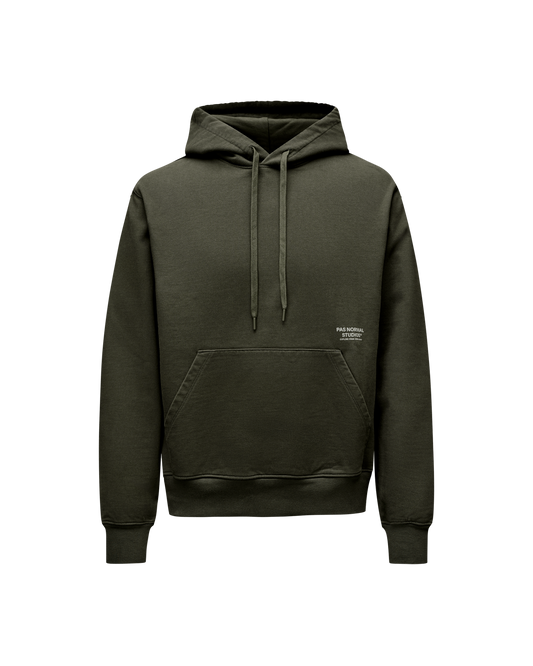 Pas Normal Studios - Off-Race Hoodie - Dark Olive