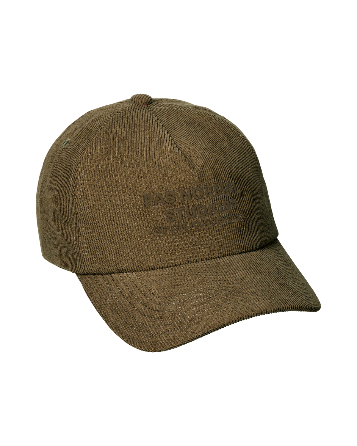 Pas Normal Studios - Off-Race Tech Corduroy Cap - Deep Olive