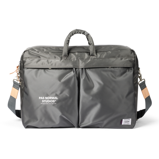 Pas Normal Studios x Porter 2-Way Briefcase - Grey