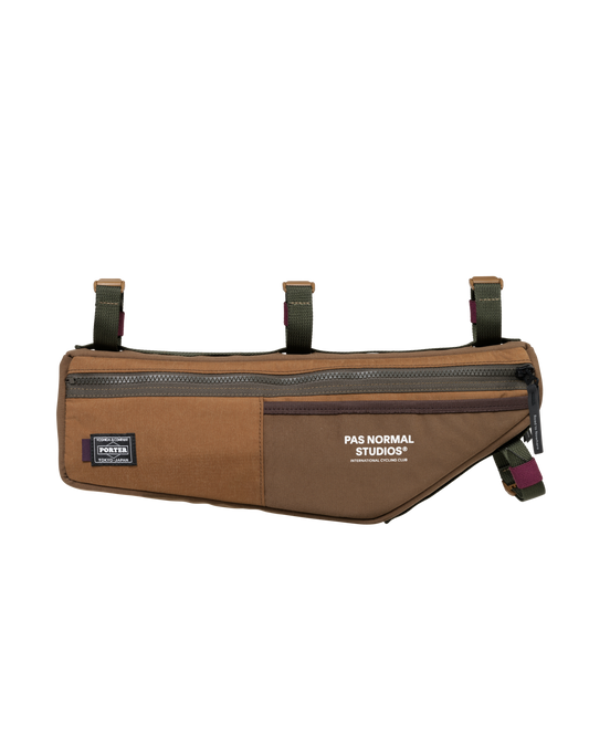 Pas Normal Studios x Porter Frame Bag - Light Brown