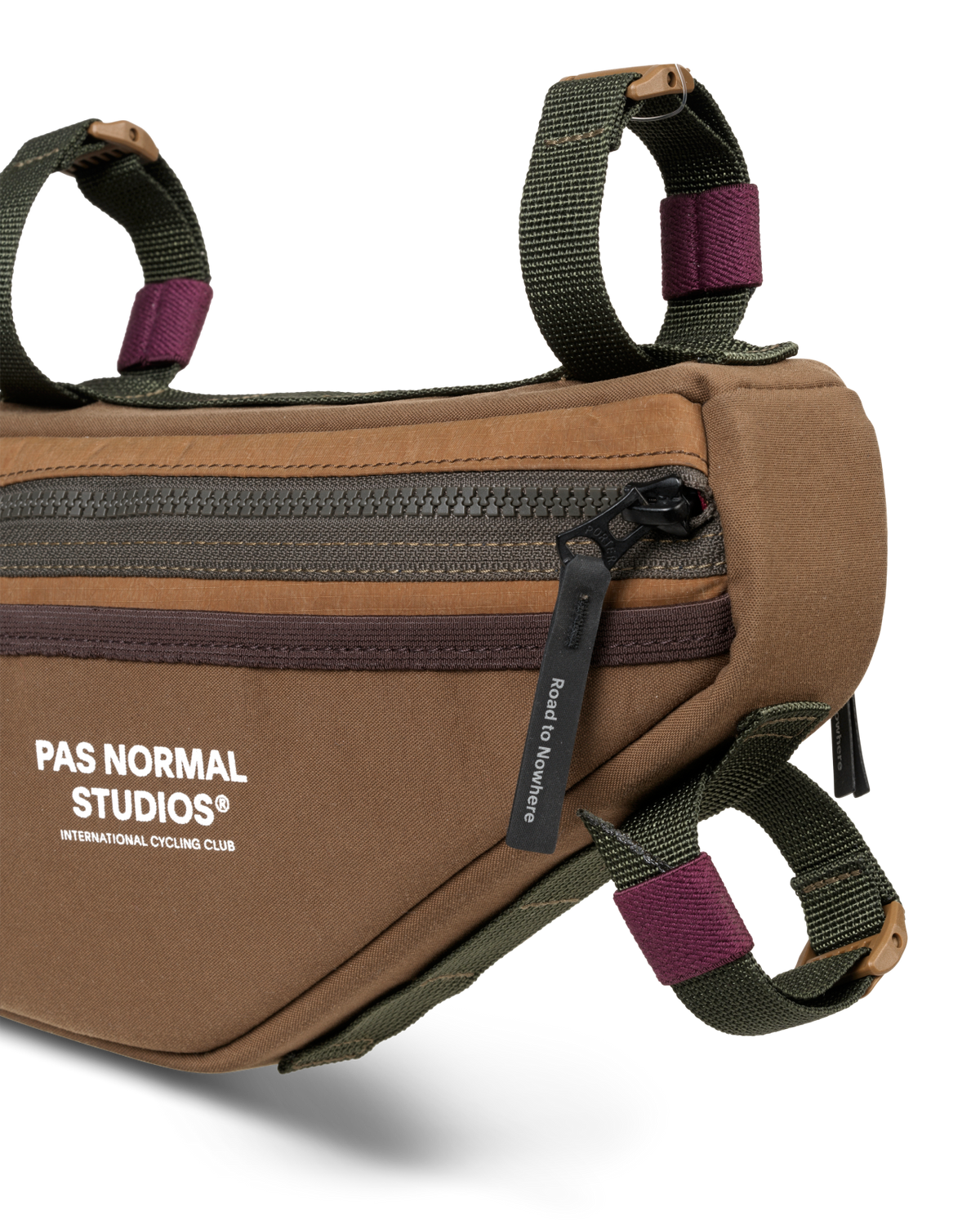 Pas Normal Studios x Porter Frame Bag - Light Brown