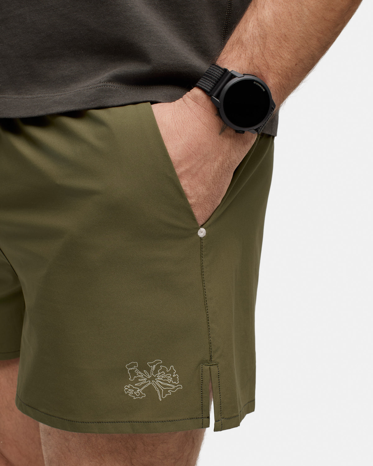 Portal - Marka Liner Short - Dark Olive