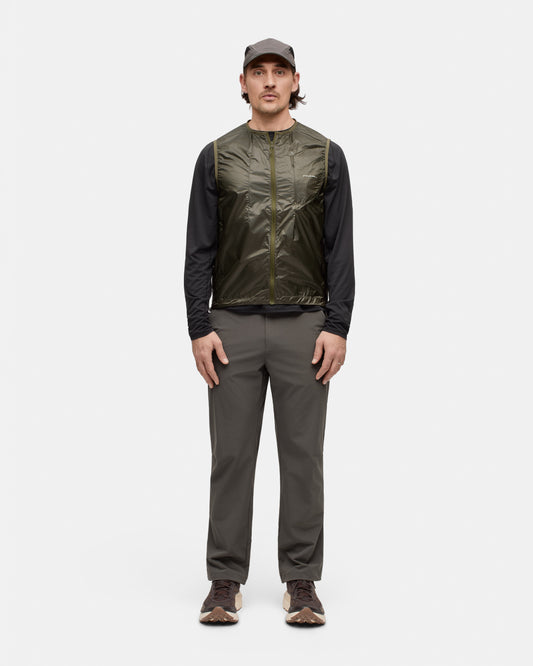 Portal - Code Wind Vest - Dark Olive