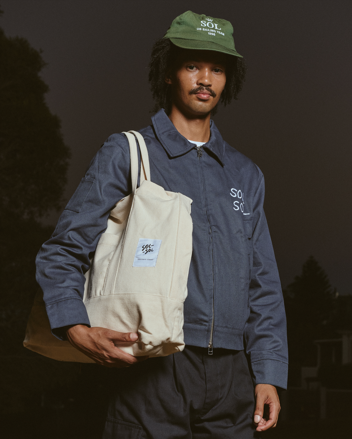 SOL-SOL - Canvas Utility Tote