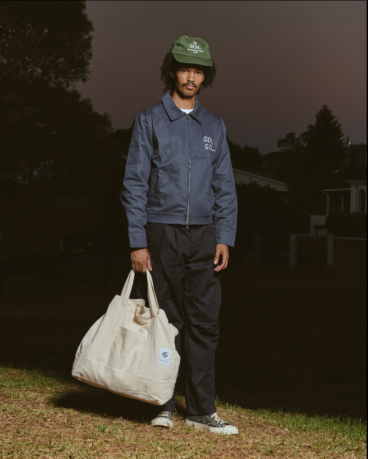 SOL-SOL - Canvas Utility Tote
