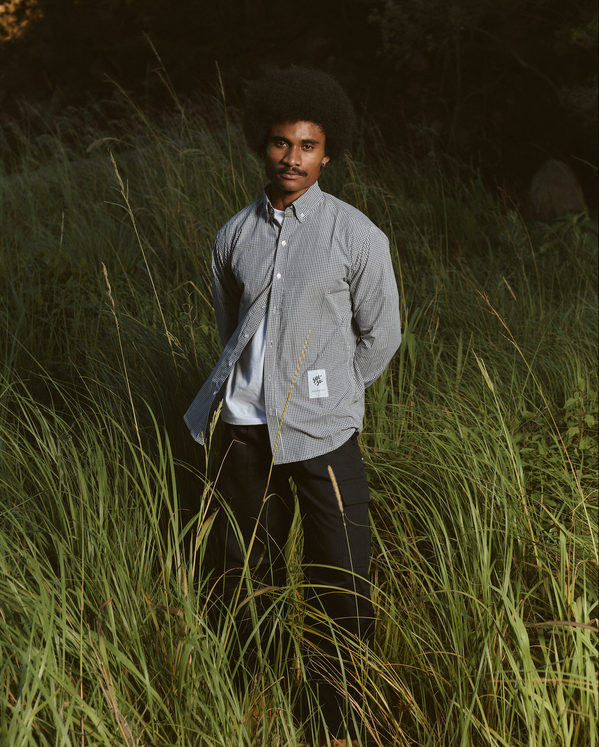 SOL-SOL - Button Shirt - Black Check