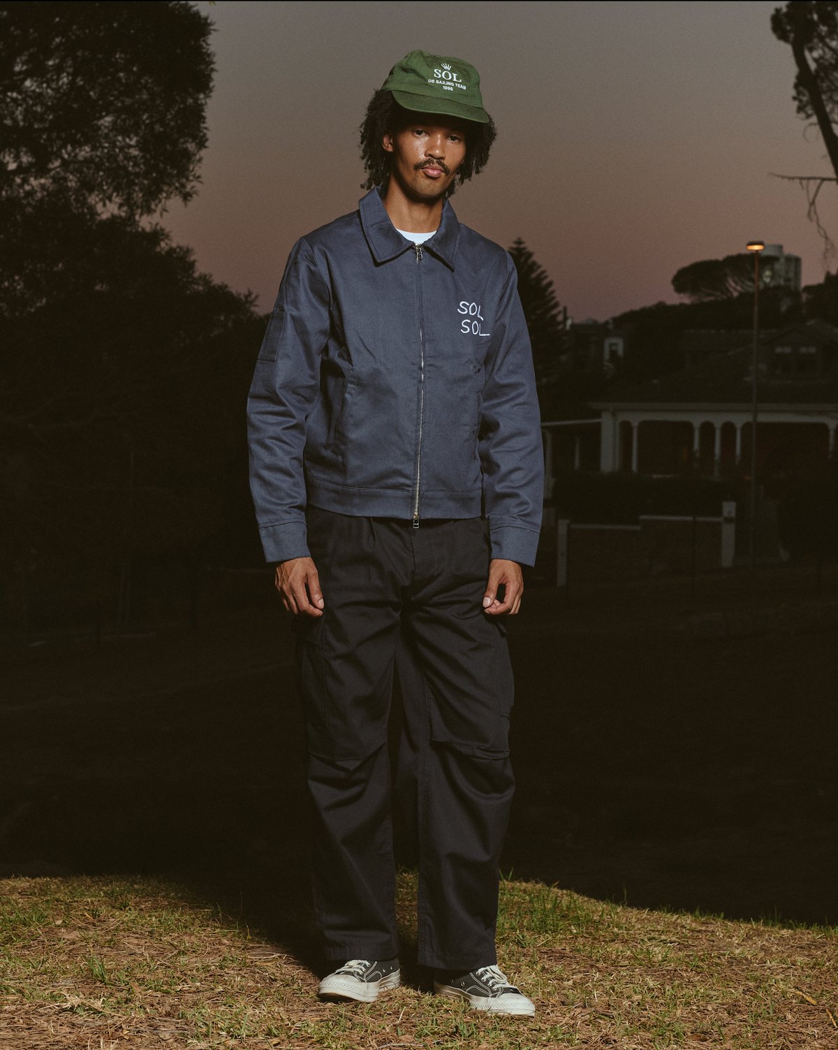 SOL-SOL - Cargo Pants - Navy