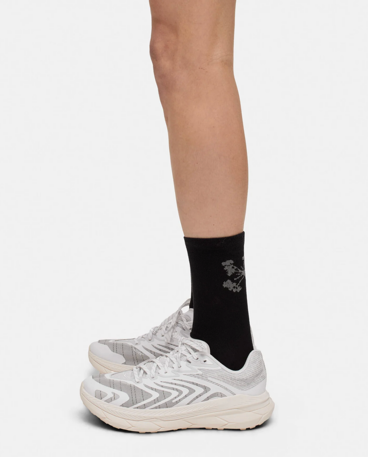 Portal - Pattern Active Sock - Black Beauty