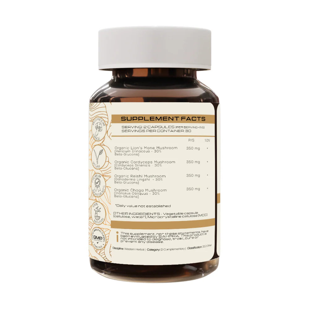 Prime Self - Shroom Elixir Capsules