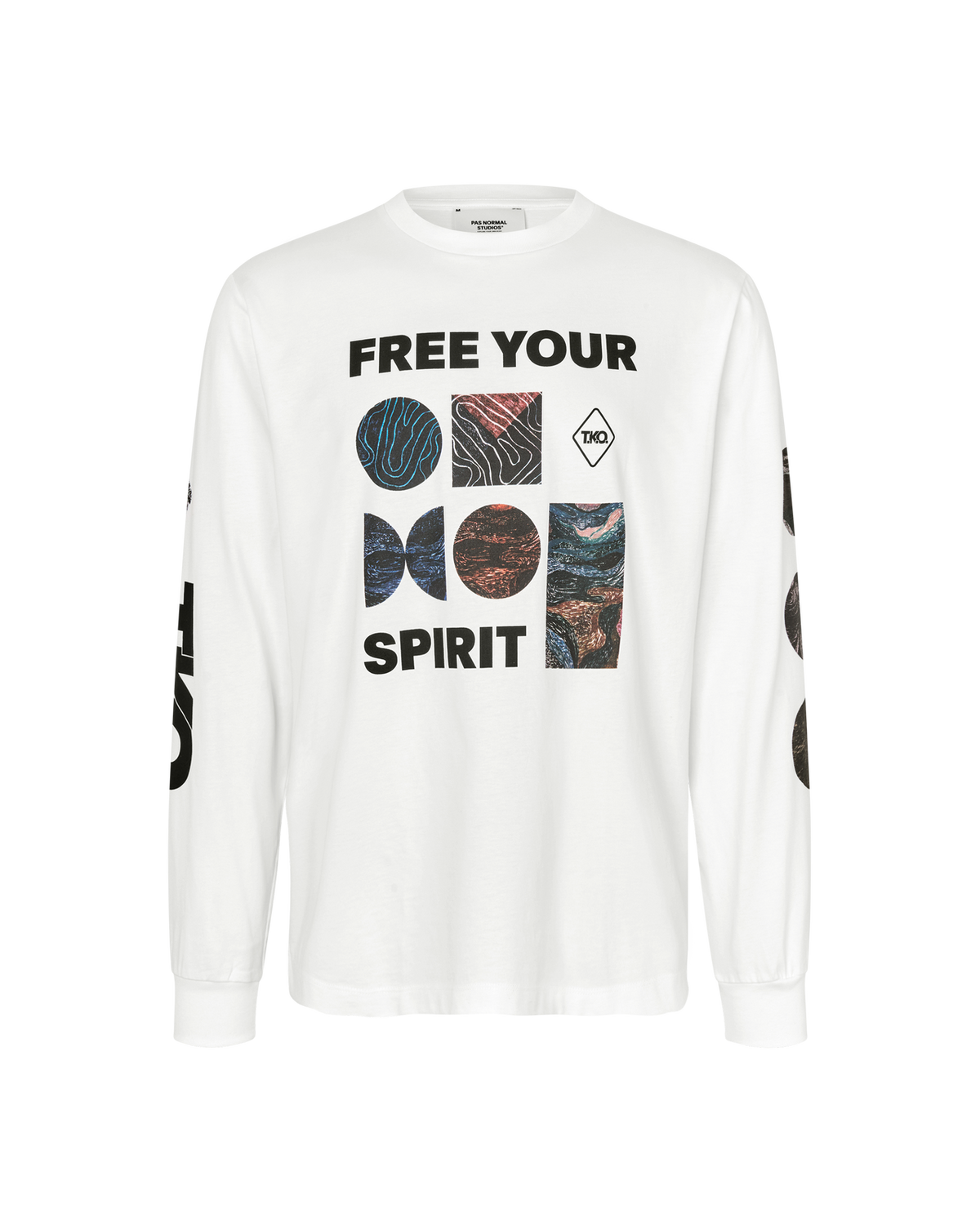 Pas Normal Studios - TKO Long Sleeve T-Shirt - White