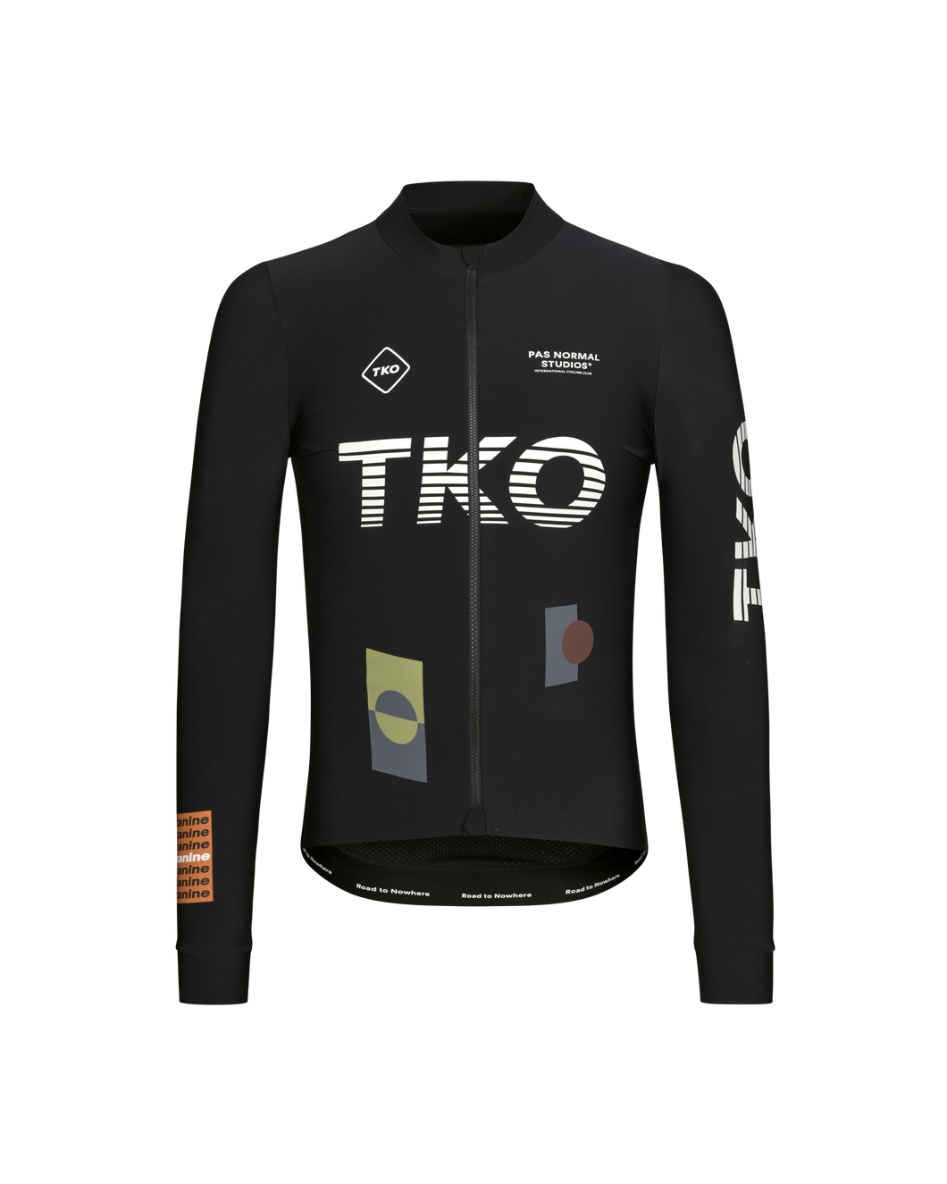 Pas Normal Studios - TKO Mechanism Long Sleeve Jersey - Black