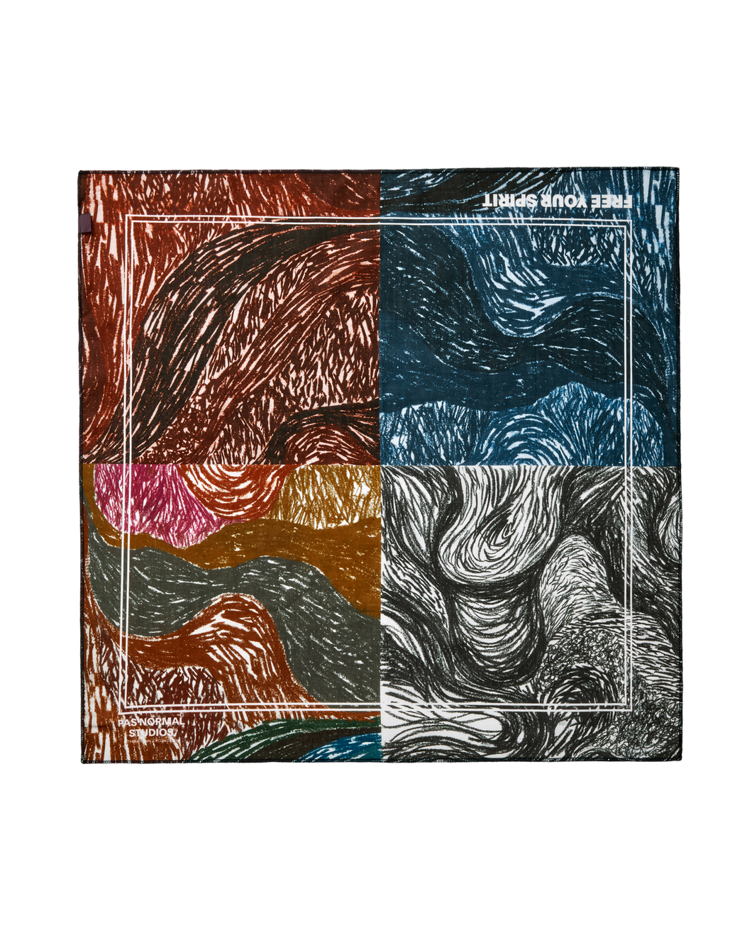 Pas Normal Studios - TKO Off-Race Bandana - Multi