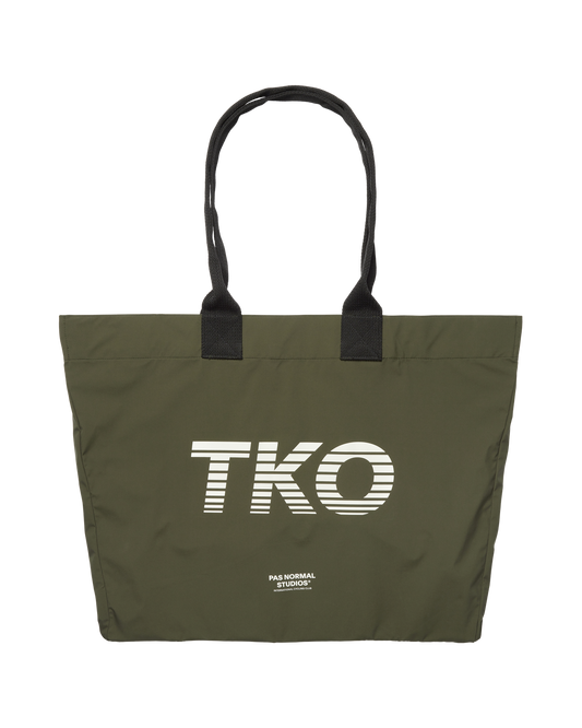 Pas Normal Studios - TKO Off-Race Shield Tote Bag - Olive