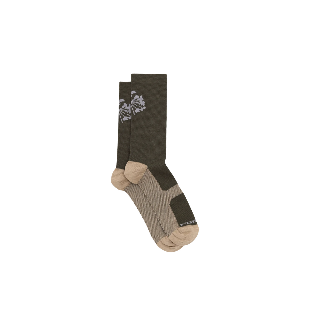 Portal - Pattern Active Sock - Dusky Green