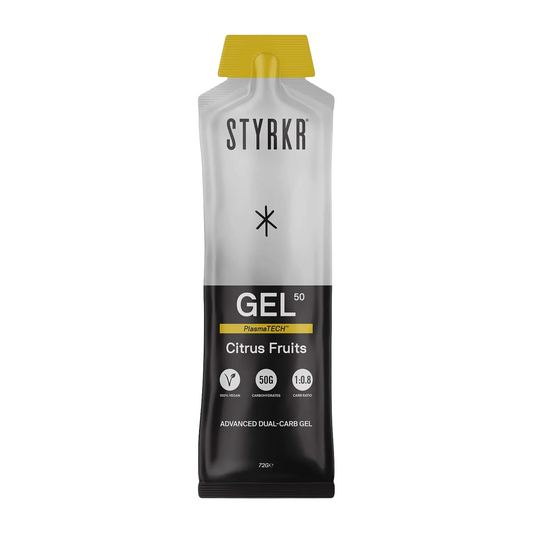 STYRKR - GEL50 Dual-Carb Energy Gel Citrus Fruits