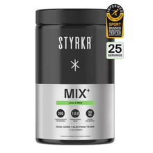 Load image into Gallery viewer, STYRKR - MIX+ Lime &amp; Mint: Dual-Carb &amp; Electrolyte Mix
