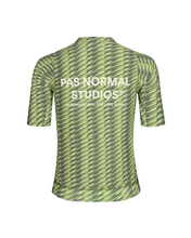 Load image into Gallery viewer, Pas Normal Studios - Women&#39;s Solitude Jersey - Dark Moss/Lime Green
