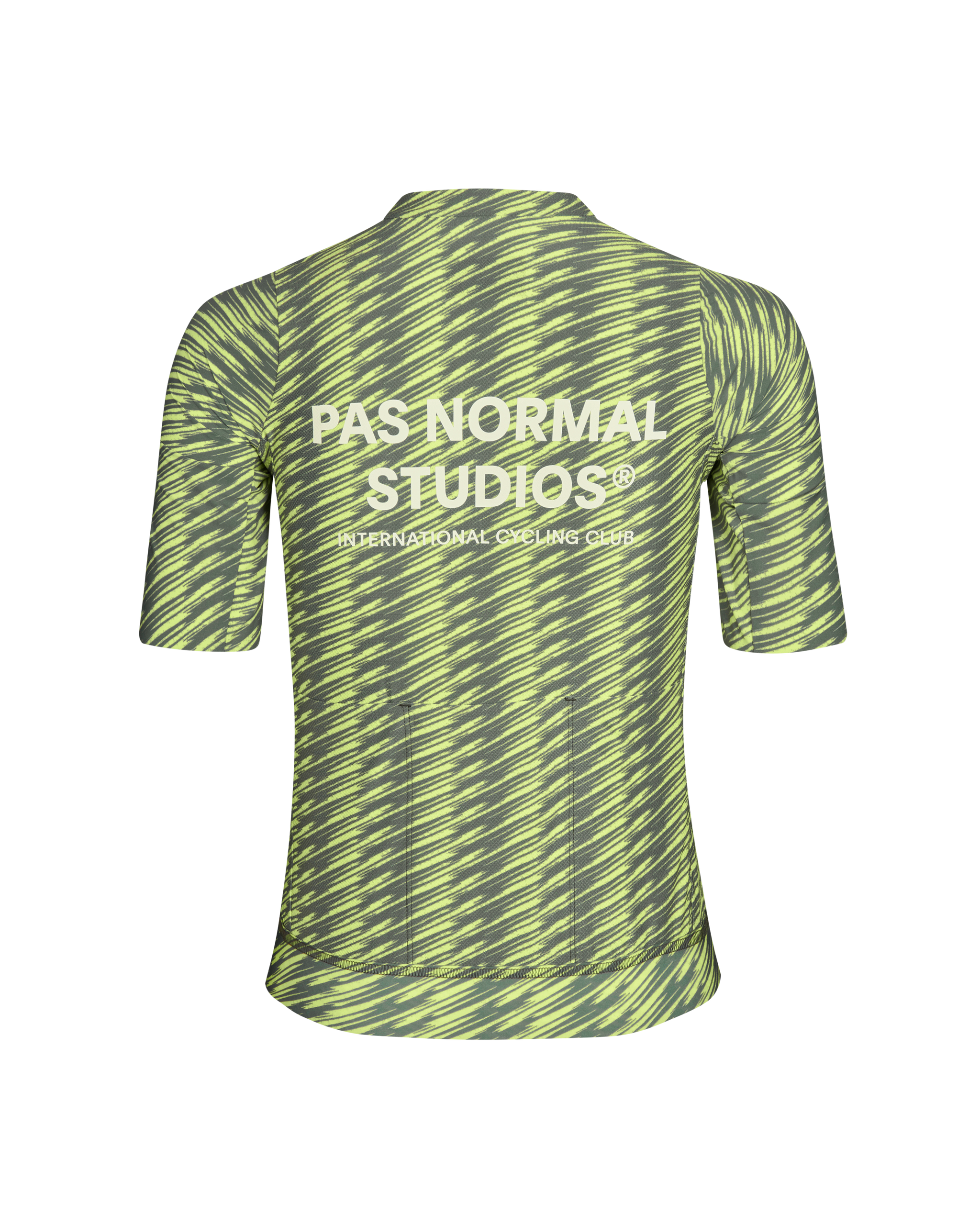 Pas Normal Studios - Women's Solitude Jersey - Dark Moss/Lime