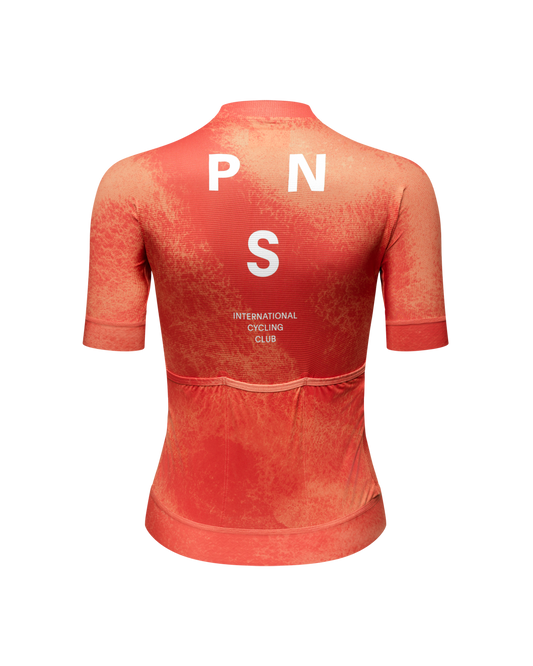 Pas Normal Studios - Women's Mechanism Jersey - AOP Hibiscus Orange