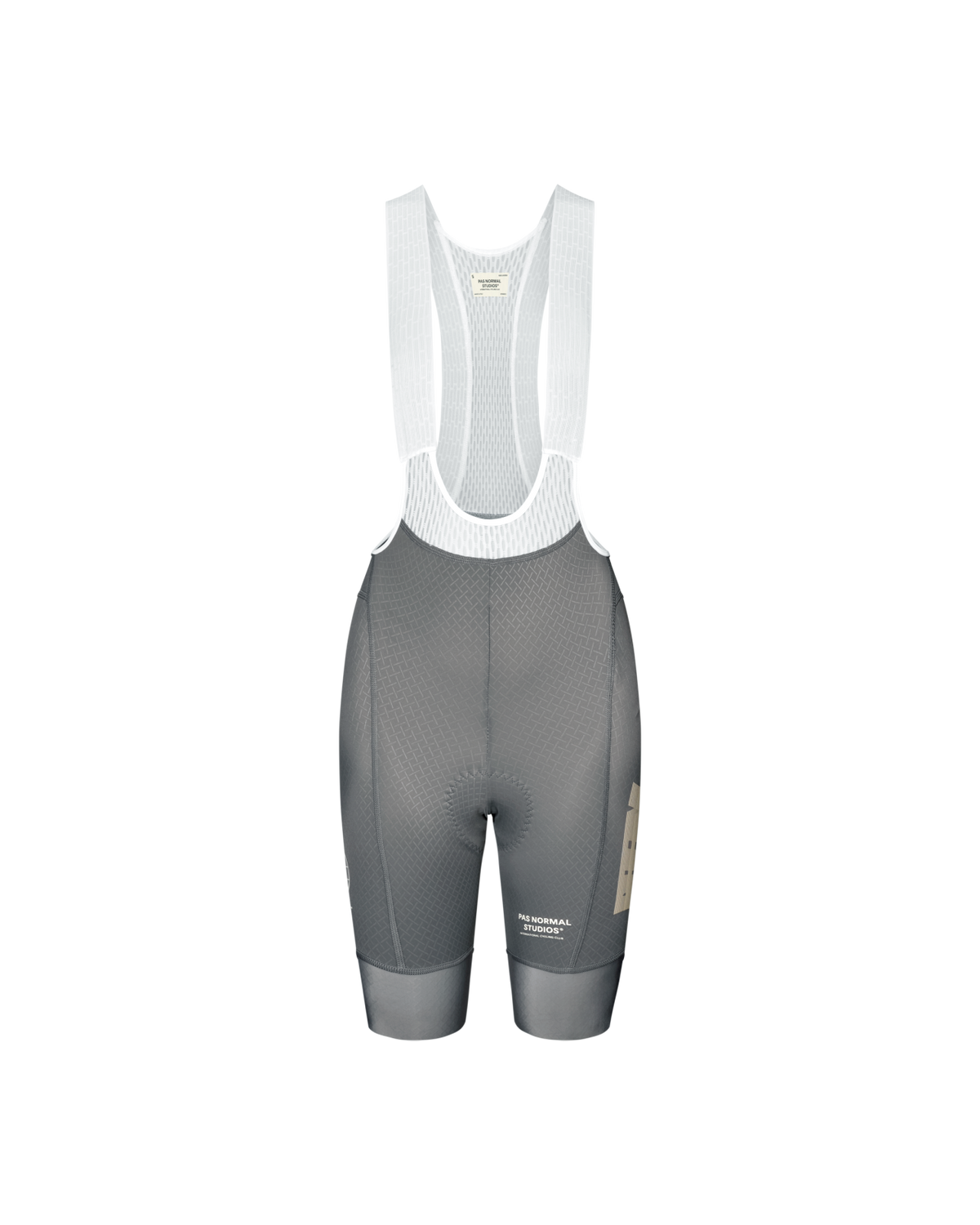 Pas Normal Studios - Women's Mechanism Logo Bibs - Medium Grey