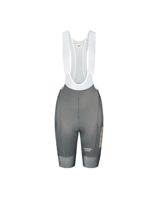 Pas Normal Studios - Women's Mechanism Logo Bibs - Medium Grey