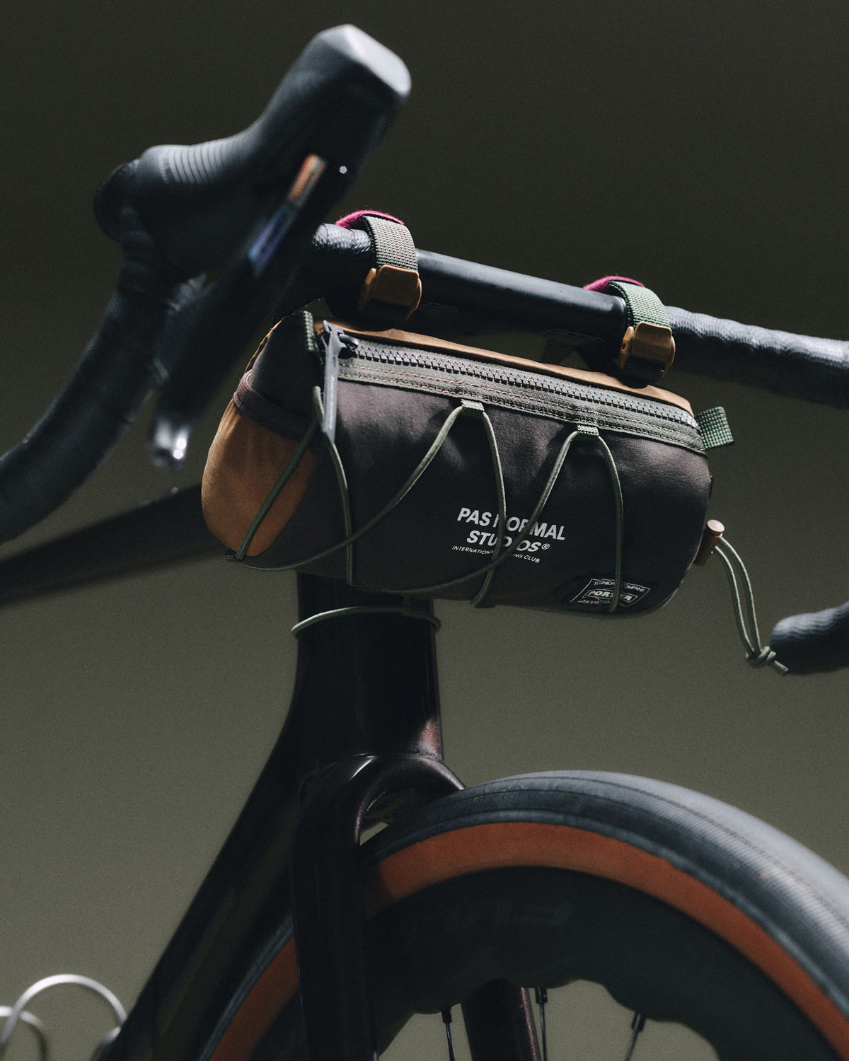 Pas Normal Studios x Porter Handlebar Bag - Light Brown