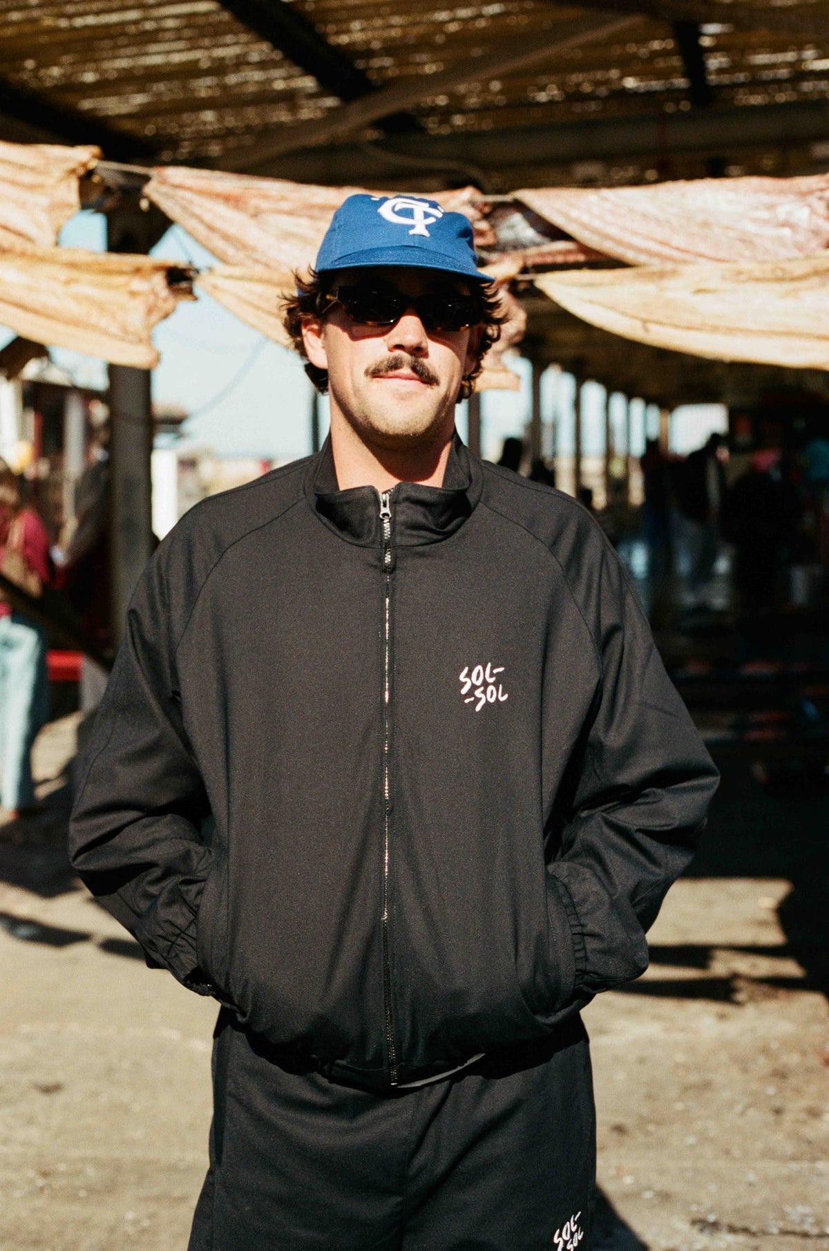 SOL-SOL - Track Jacket - Navy