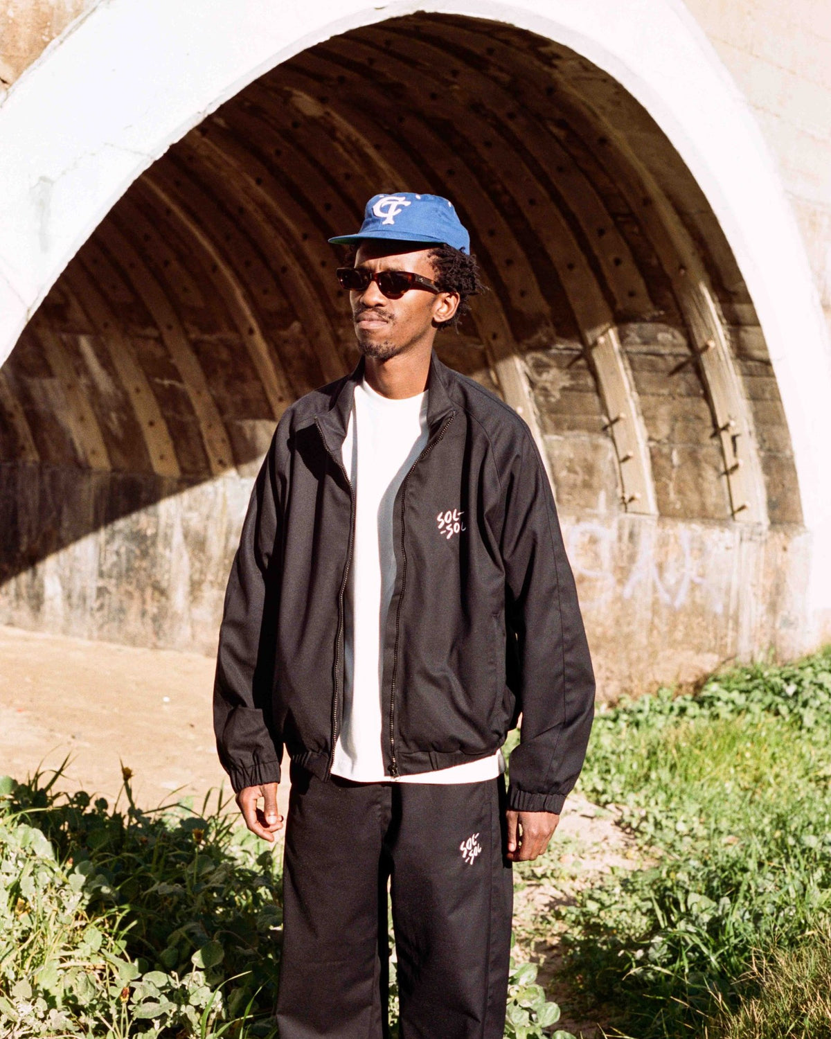 SOL-SOL - Track Pants - Navy