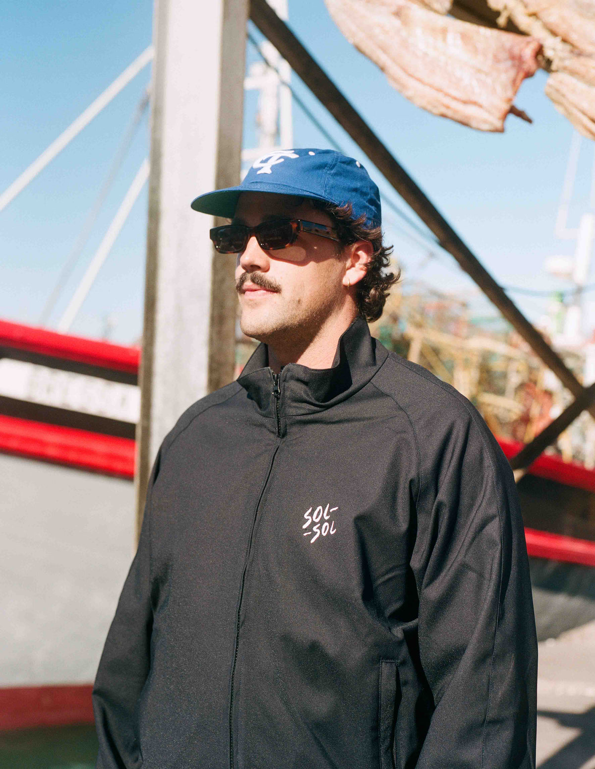 SOL-SOL - Track Jacket - Navy