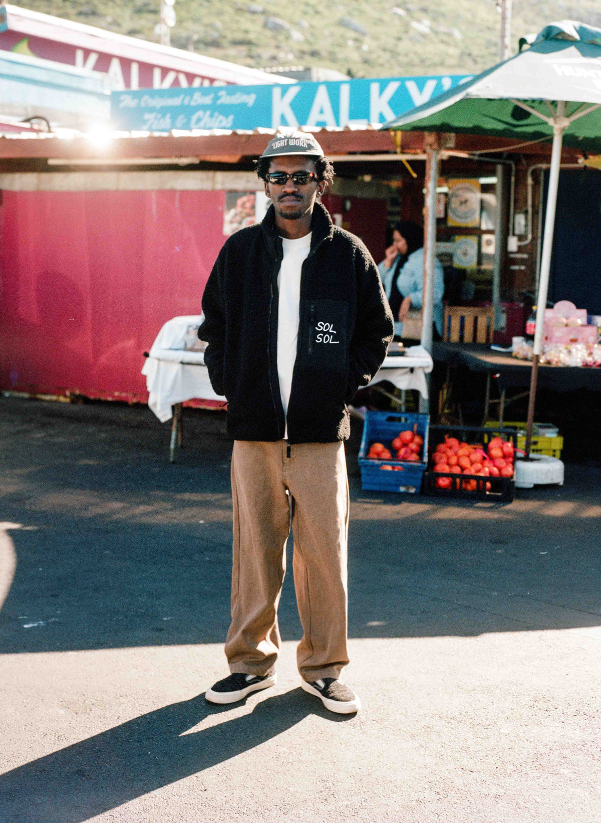 SOL-SOL - Fleece Jacket - Black