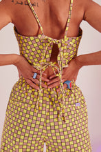 Load image into Gallery viewer, Maylee - Wrap Crop Top, Check
