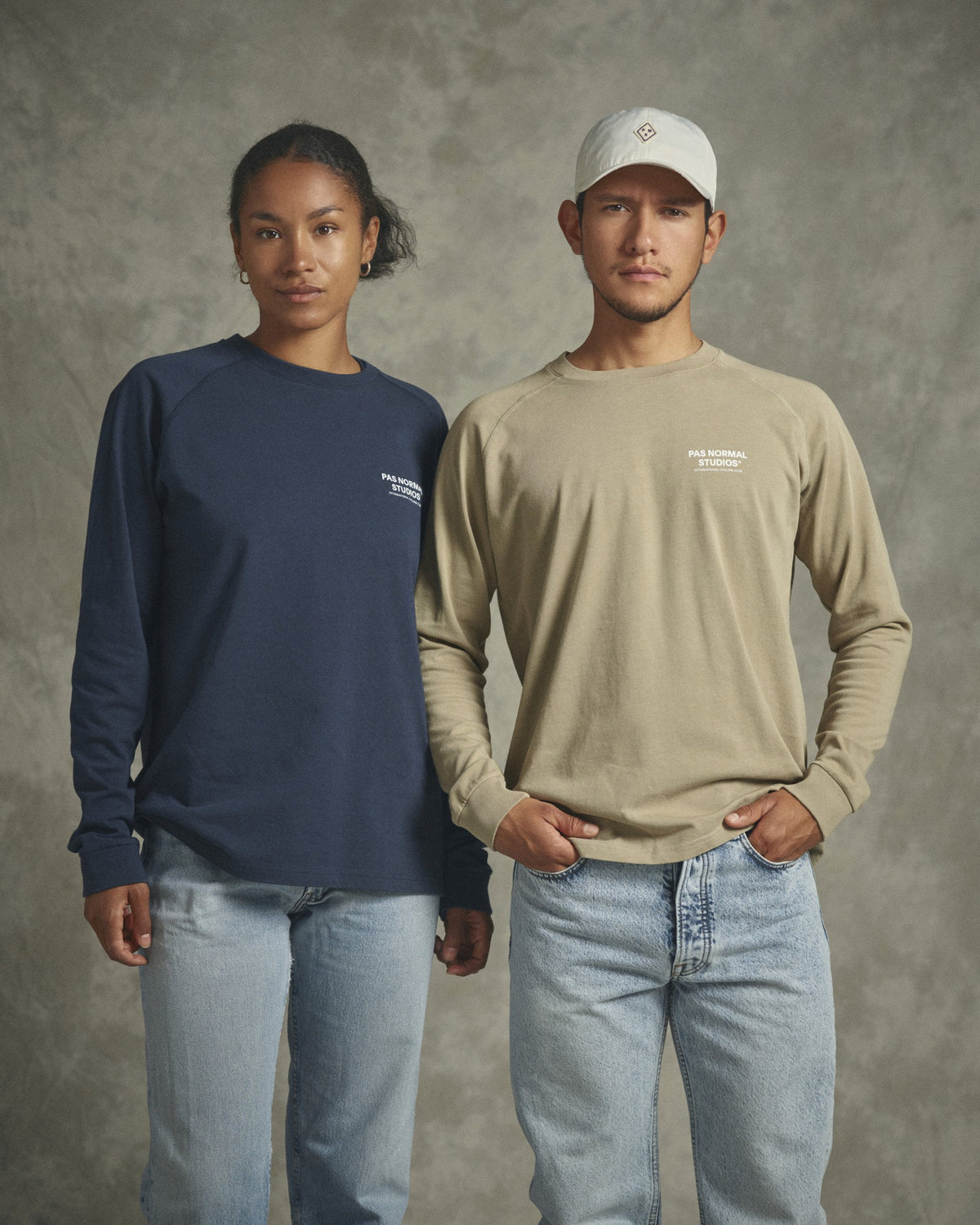 Pas Normal Studios - Off-Race PNS Long Sleeve T-Shirt - Beige
