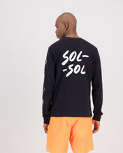 Load image into Gallery viewer, SOL SOL - Classic Logo Long-sleeve  - Black
