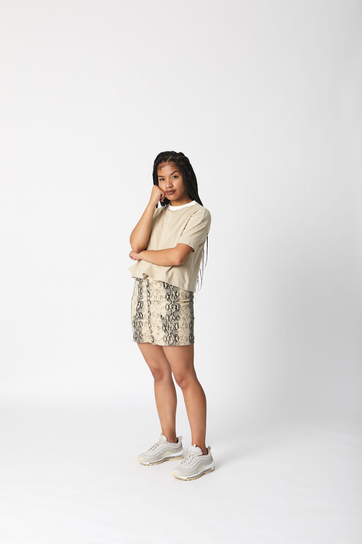 Snakeskin Skirt