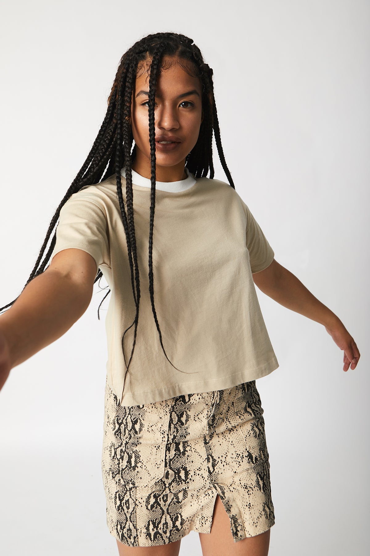 Snakeskin Skirt