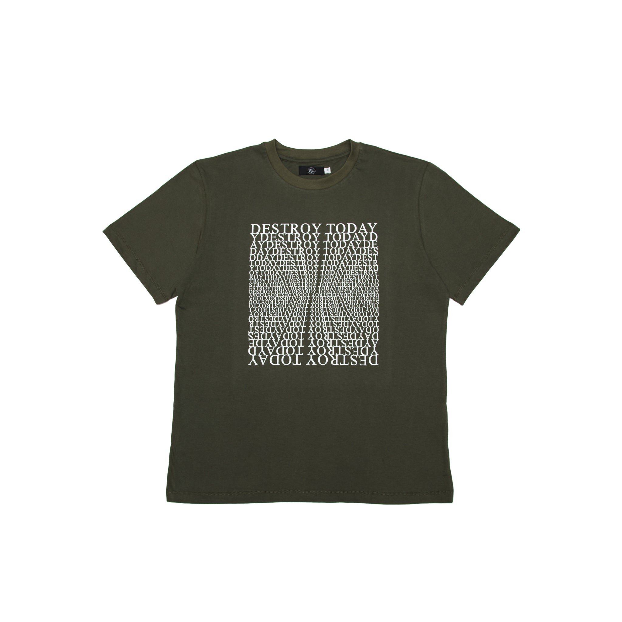 SOL SOL Destroy Today T-Shirt Olive