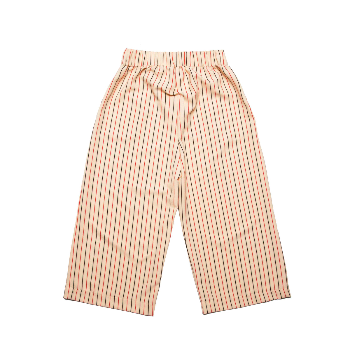 Maylee - Cream Stripe Culottes